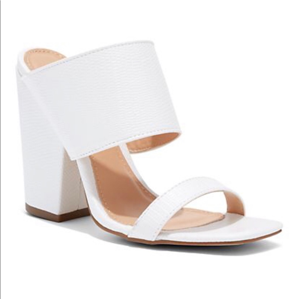 New York & Company Double-Strap High-Heel Sandal